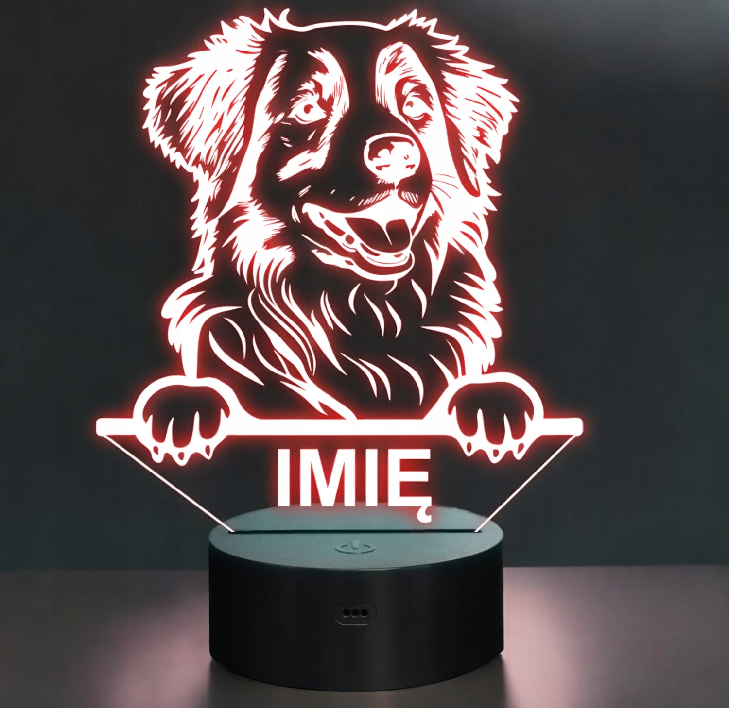 Lampka Nocna LED Retriever z Nowej Szkocji Rasa Psa z Imieniem na Prezent Lampka Nocna LED Retriever z Nowej Szkocji Rasa Psa z Imieniem na Prezent