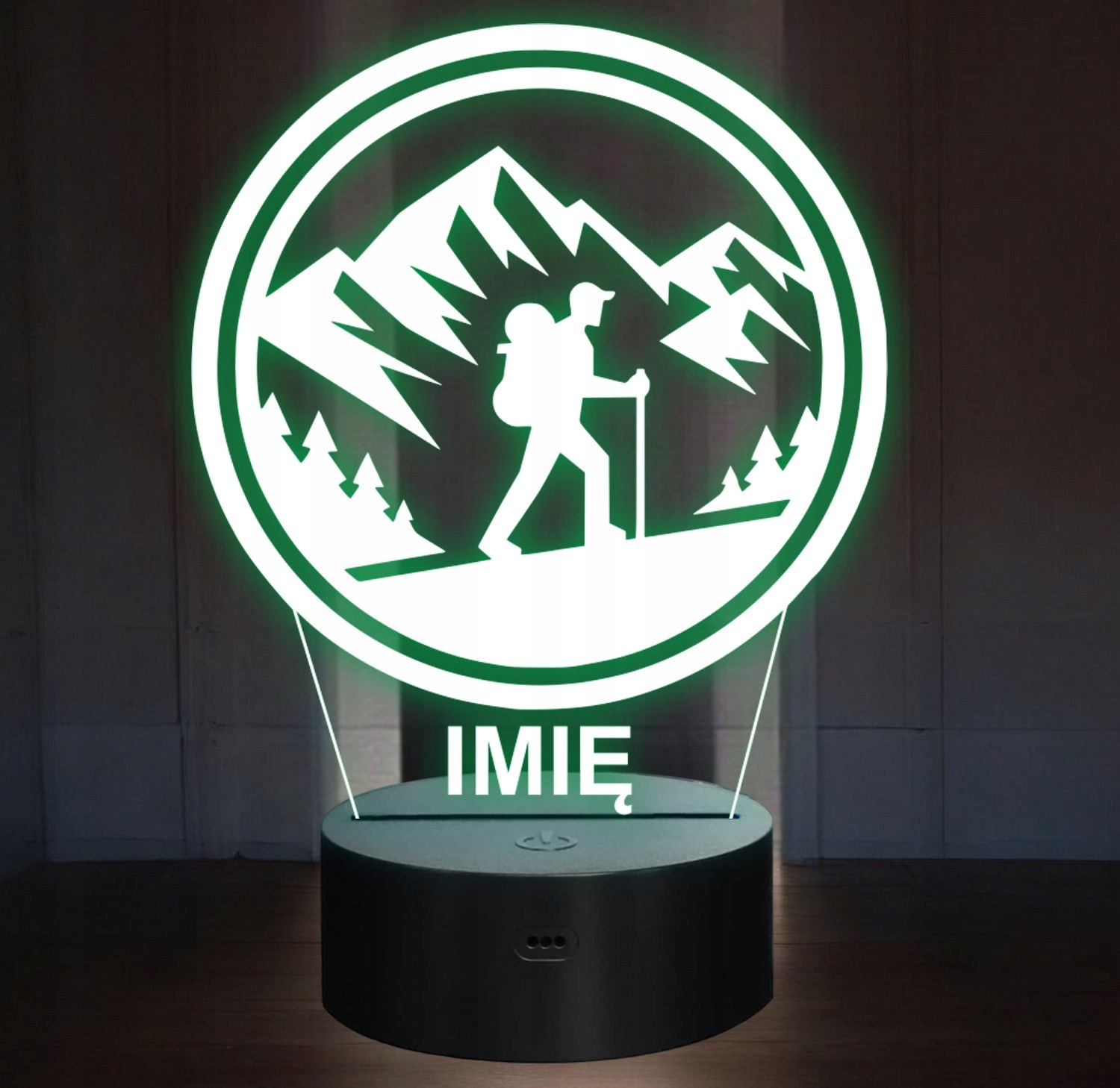 Lampka Nocna LED Statuetka Wspinaczka Górska Aktywność Prezent Grawer v.3 Lampka Nocna LED Statuetka Wspinaczka Górska Aktywność Prezent Grawer v.3