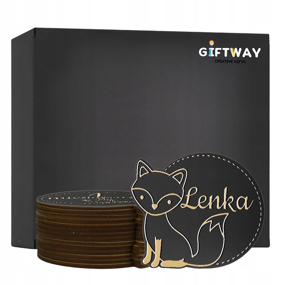 Drewniane Tabliczki Miesiące do Zdjęć Dziecka Pierwszy Rok Zwierzaki Czarne Drewniane Tabliczki Miesiące do Zdjęć Dziecka Pierwszy Rok Zwierzaki Czarne