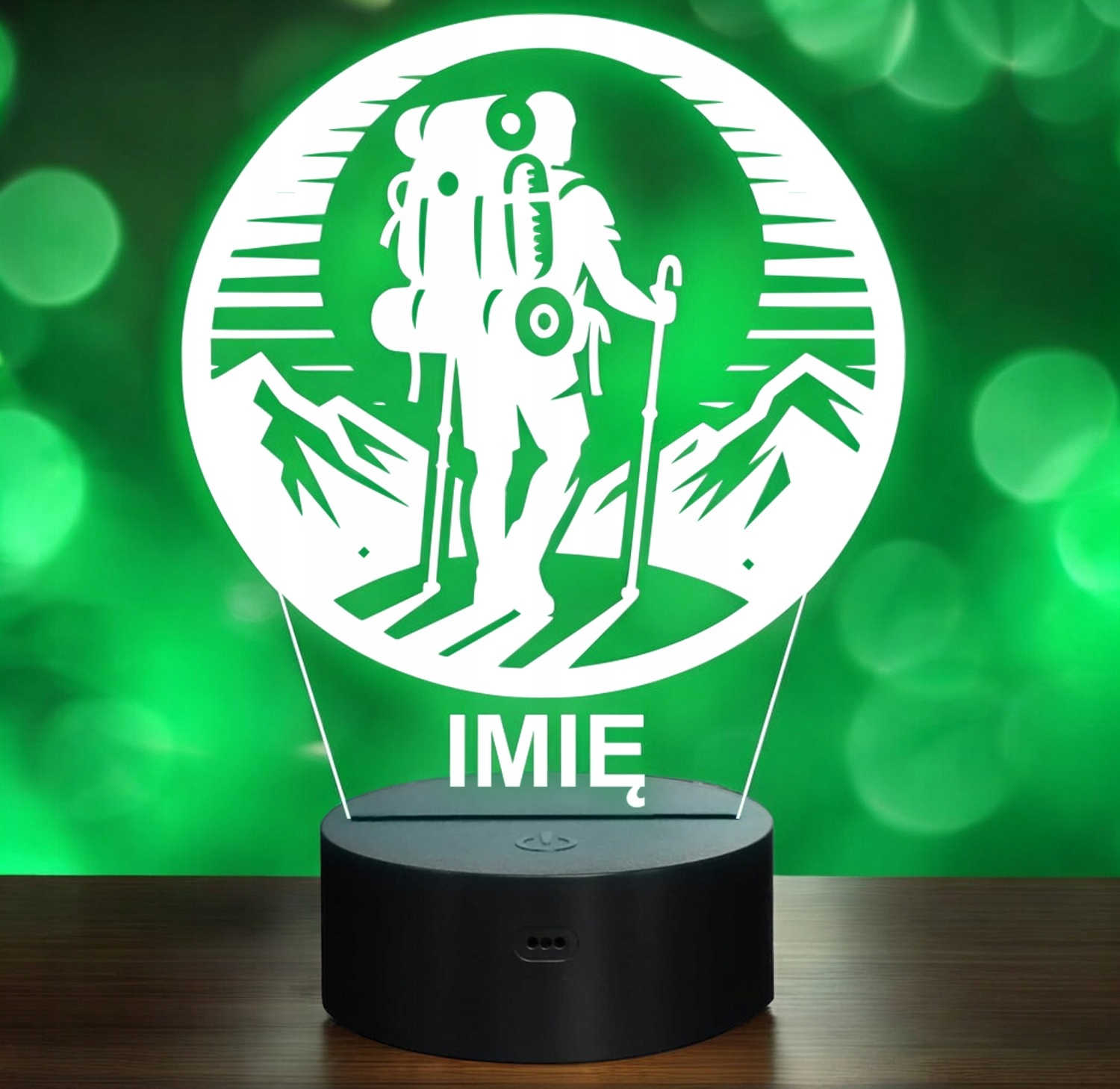 Lampka Nocna LED Statuetka Wspinaczka Górska Aktywność Prezent Grawer v.4 Lampka Nocna LED Statuetka Wspinaczka Górska Aktywność Prezent Grawer v.4