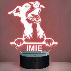 Lampka Nocna LED Lagotti romagnoli Rasa Psa z Imieniem na Prezent