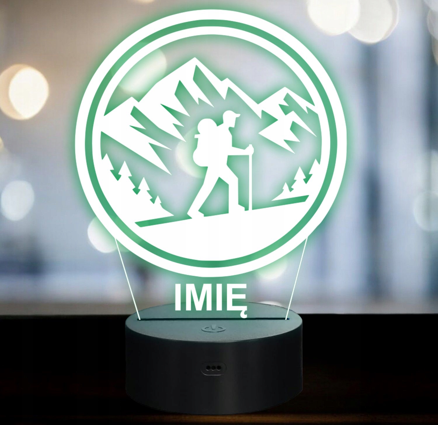 Lampka Nocna LED Statuetka Wspinaczka Górska Aktywność Prezent Grawer v.3 Lampka Nocna LED Statuetka Wspinaczka Górska Aktywność Prezent Grawer v.3