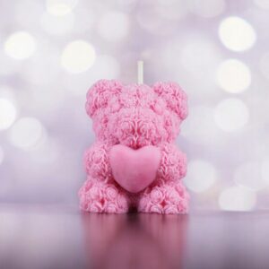 Świeca Zapachowa Sojowa Miś Life is Beautiful La Via e Bella Handmade