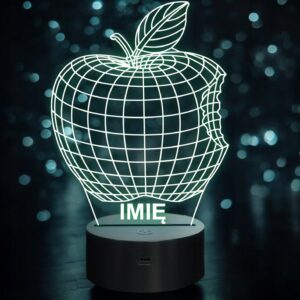 Lampka Nocna LED Jabłko Nadgryzione Apple Prezent