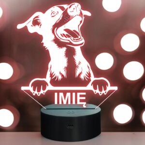 Lampka Nocna LED Lagotti romagnoli Rasa Psa z Imieniem na Prezent