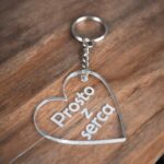 Brelok w Kształcie Serca - Prosto z Serca na Prezent