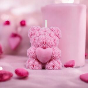 Świeca Zapachowa Sojowa Miś Life is Beautiful La Via e Bella Handmade