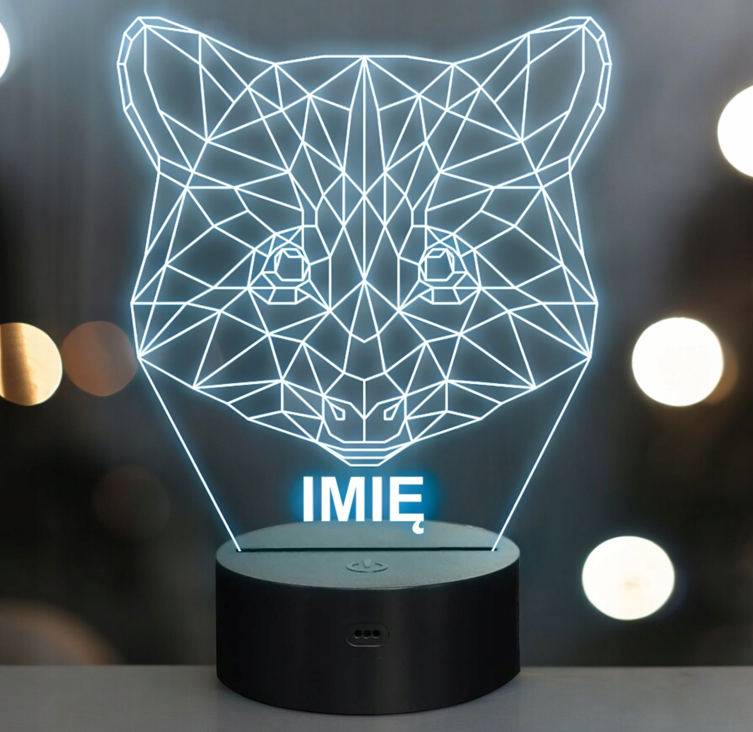 Lampka Nocna LED 3D Z Imieniem Grawer Szop Pracz Personalizowana na Prezent Lampka Nocna LED 3D Z Imieniem Grawer Szop Pracz Personalizowana na Prezent
