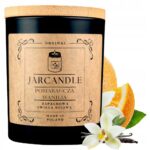Świeca Zapachowa Sojowa Pomarańcza Wanilia Handmade Świeczka 300ml