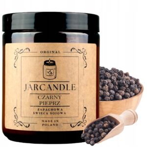 Świeca Zapachowa Sojowa Czarny Pieprz Handmade Świeczka 120ml