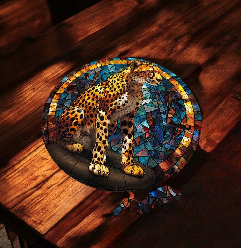 Puzzle Drewniane Gepard 3D Układanka dla Dorosłych 224 el. v.5 Puzzle Drewniane Gepard 3D Układanka dla Dorosłych 224 el. v.5