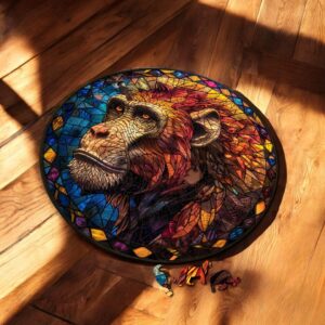 Puzzle Drewniane Małpa 3D Układanka dla Dorosłych 224 el. v.1