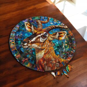 Puzzle Drewniane Gazela 3D Układanka dla Dorosłych 224 el. v.1