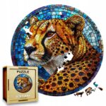 Puzzle Drewniane Gepard 3D Układanka dla Dorosłych 224 el. v.6