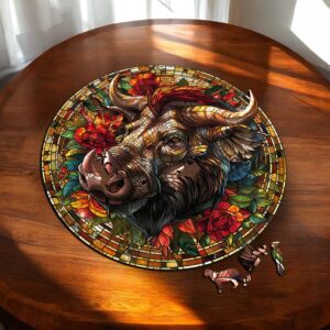 Puzzle Drewniane Guziec 3D Układanka dla Dorosłych 224 el. v.3