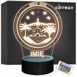 Lampka Nocna LED Statuetka Podróże Murcia Murcja Hiszpania Prezent Grawer