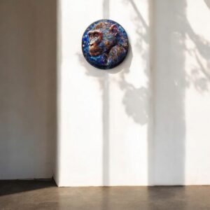 Puzzle Drewniane Małpa 3D Układanka dla Dorosłych 224 el. v.3