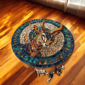 Puzzle Drewniane Gazela 3D Układanka dla Dorosłych 224 el. v.2