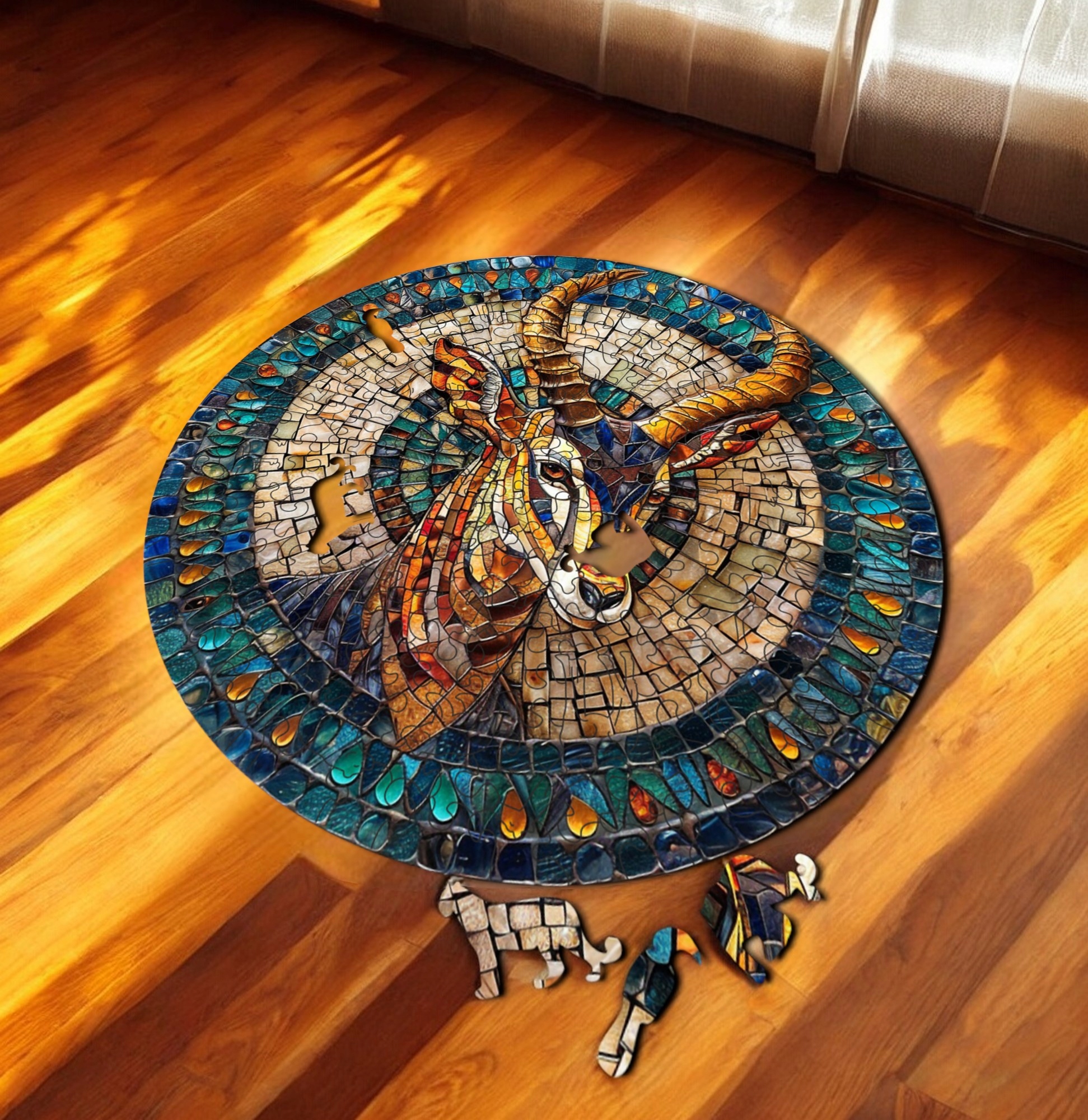 Puzzle Drewniane Gazela 3D Układanka dla Dorosłych 224 el. v.2 Puzzle Drewniane Gazela 3D Układanka dla Dorosłych 224 el. v.2