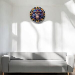 Puzzle Drewniane Małpa 3D Układanka dla Dorosłych 224 el. v.4