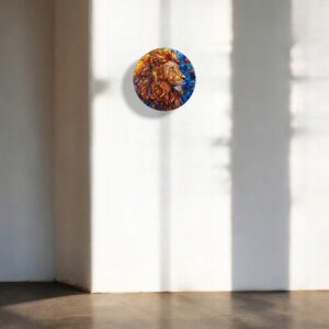 Puzzle Drewniane Lew 3D Układanka dla Dorosłych 224 el. v.2