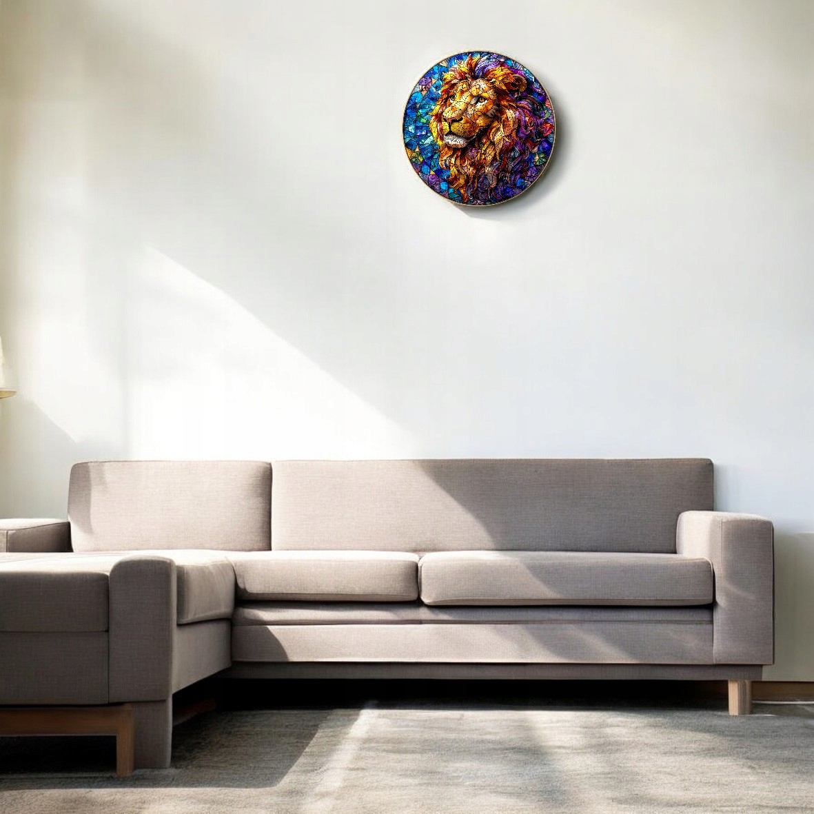 Puzzle Drewniane Lew 3D Układanka dla Dorosłych 224 el. v.4 Puzzle Drewniane Lew 3D Układanka dla Dorosłych 224 el. v.4