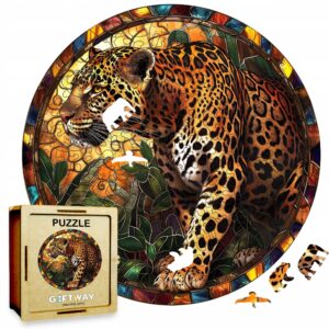 Puzzle Drewniane Gepard 3D Układanka dla Dorosłych 224 el. v.2