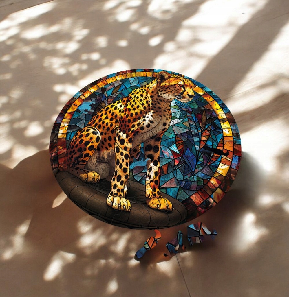 Puzzle Drewniane Gepard 3D Układanka dla Dorosłych 224 el. v.5 Puzzle Drewniane Gepard 3D Układanka dla Dorosłych 224 el. v.5