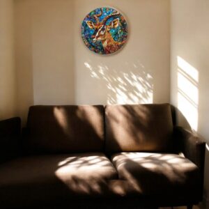 Puzzle Drewniane Gazela 3D Układanka dla Dorosłych 224 el. v.1