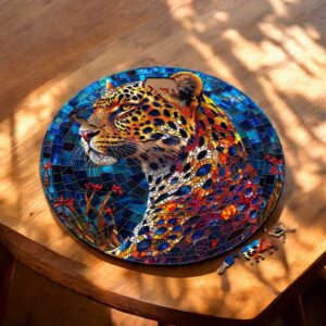 Puzzle Drewniane Gepard 3D Układanka dla Dorosłych 224 el. v.3