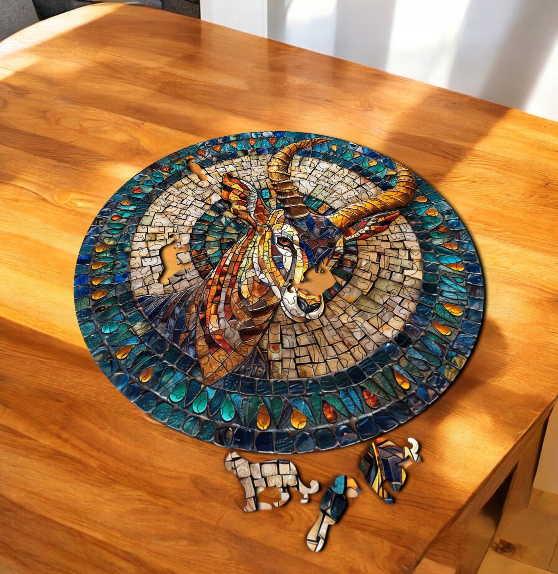 Puzzle Drewniane Gazela 3D Układanka dla Dorosłych 224 el. v.2 Puzzle Drewniane Gazela 3D Układanka dla Dorosłych 224 el. v.2