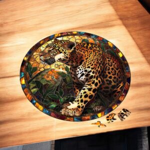 Puzzle Drewniane Gepard 3D Układanka dla Dorosłych 224 el. v.2