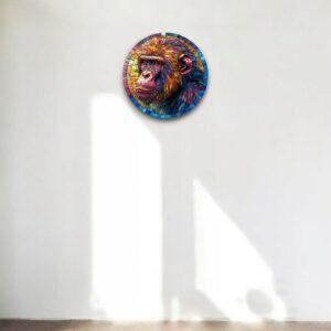 Puzzle Drewniane Małpa 3D Układanka dla Dorosłych 224 el. v.2