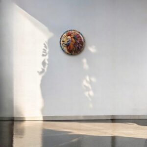 Puzzle Drewniane Lew 3D Układanka dla Dorosłych 224 el. v.3