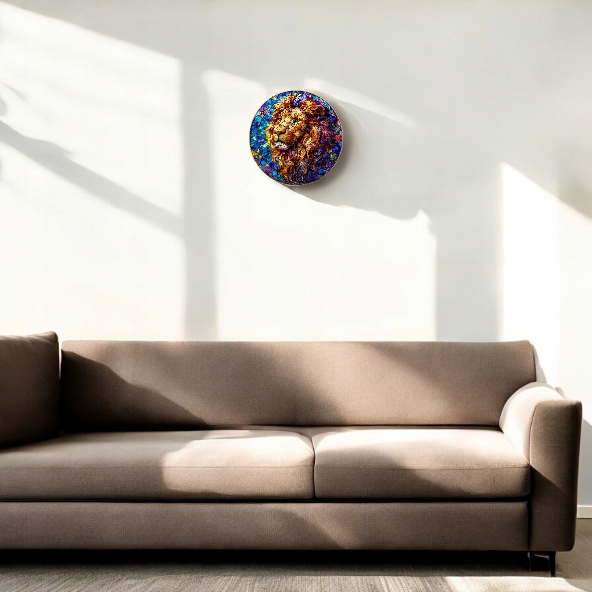 Puzzle Drewniane Lew 3D Układanka dla Dorosłych 224 el. v.4 Puzzle Drewniane Lew 3D Układanka dla Dorosłych 224 el. v.4