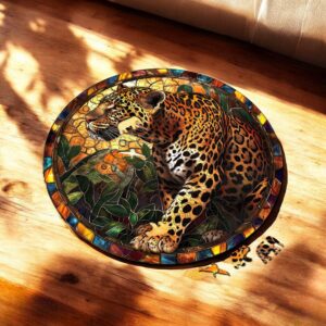 Puzzle Drewniane Gepard 3D Układanka dla Dorosłych 224 el. v.2