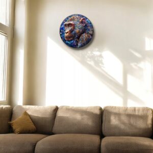 Puzzle Drewniane Małpa 3D Układanka dla Dorosłych 224 el. v.3