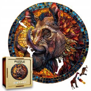 Puzzle Drewniane Guziec 3D Układanka dla Dorosłych 224 el. v.1