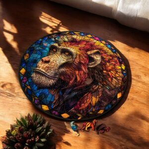 Puzzle Drewniane Małpa 3D Układanka dla Dorosłych 224 el. v.1