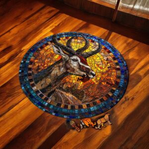 Puzzle Drewniane Gazela 3D Układanka dla Dorosłych 224 el. v.3