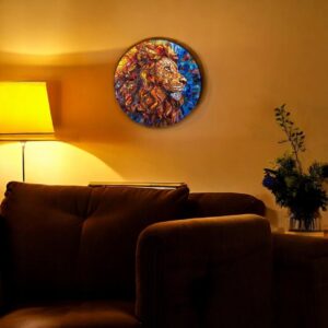 Puzzle Drewniane Lew 3D Układanka dla Dorosłych 224 el. v.2