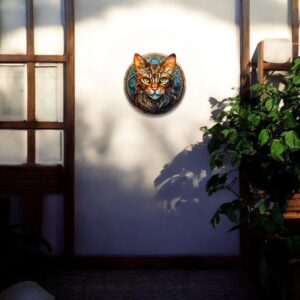 Puzzle Drewniane Kot 224 el. Układanka dla Dorosłych Premium Zwierzęta v.44