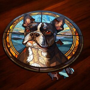 Puzzle Drewniane Pies 217 el. Układanka dla Dorosłych Premium Zwierzęta v.8