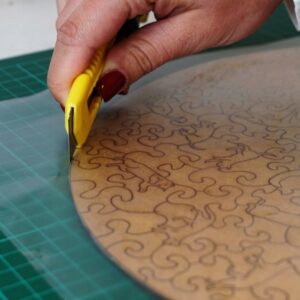 Puzzle Drewniane Aniołki 208 el. Układanka dla Dorosłych Katolickie v.28