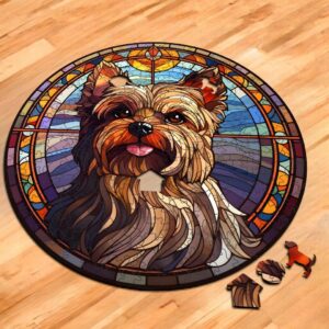 Puzzle Drewniane Pies 217 el. Układanka dla Dorosłych Premium Zwierzęta v14