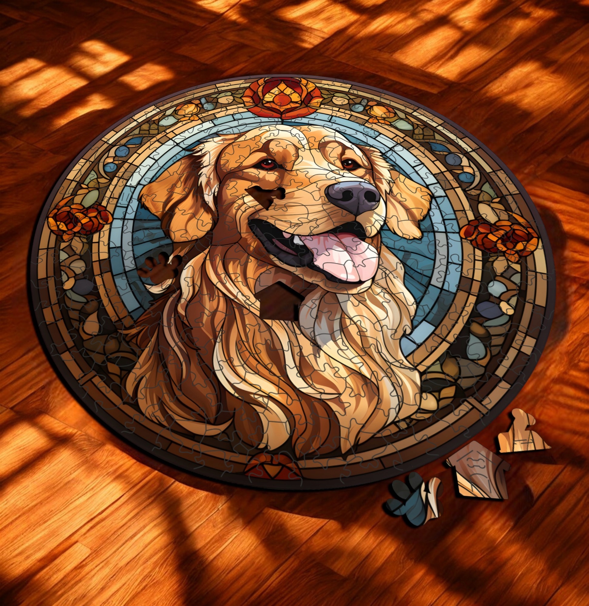 Puzzle Drewniane Pies 217 el. Układanka dla Dorosłych Premium Zwierzęta v18 Puzzle Drewniane Pies 217 el. Układanka dla Dorosłych Premium Zwierzęta v18