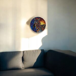 Puzzle Drewniane Zebra 224 el. Układanka dla Dorosłych 3D Zwierzęta v.3