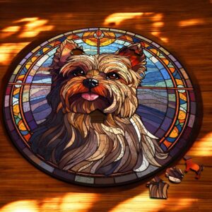 Puzzle Drewniane Pies 217 el. Układanka dla Dorosłych Premium Zwierzęta v14