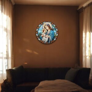 Puzzle Drewniane Maryja 208 el. Układanka dla Dorosłych Katolickie v.16