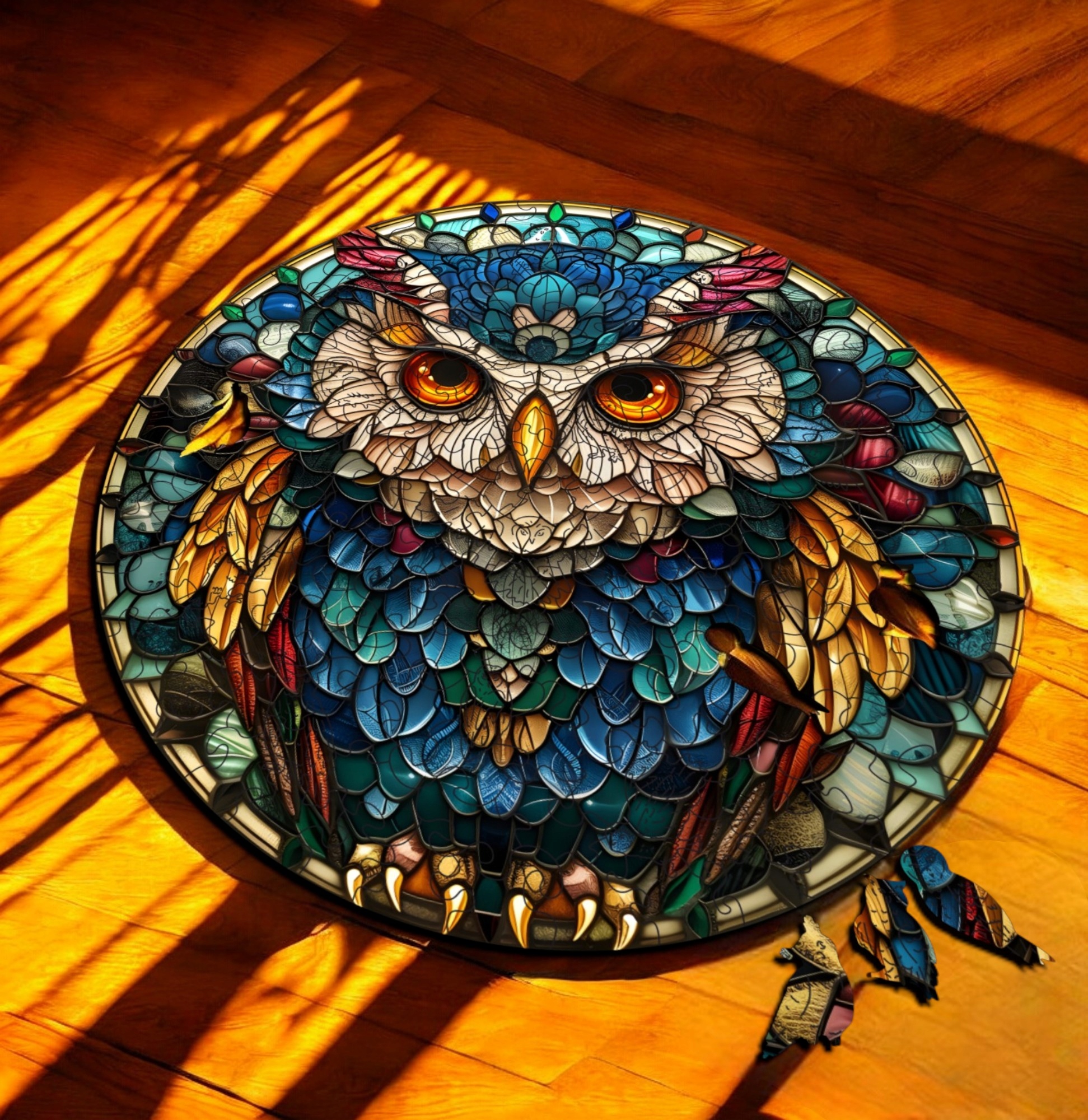 Puzzle Drewniane Sowa 150 el. Układanka dla Dorosłych Premium Zwierzęta v.1 Puzzle Drewniane Sowa 150 el. Układanka dla Dorosłych Premium Zwierzęta v.1